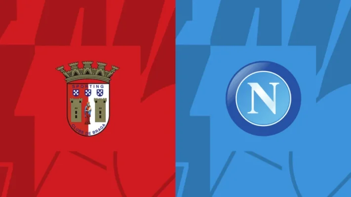 Soi kèo Braga vs Napoli cúp C1 ngày 21/09/23