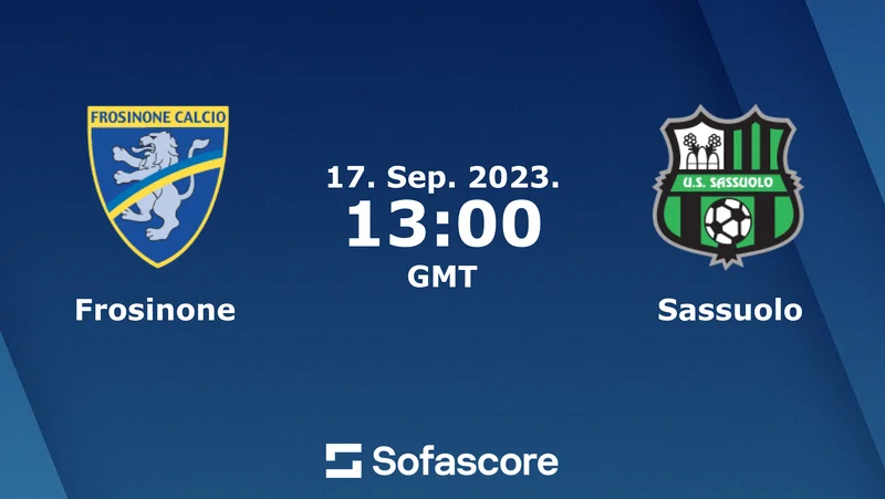 Soi kèo Frosinone vs Sassuolo Serie A ngày 17/09/23