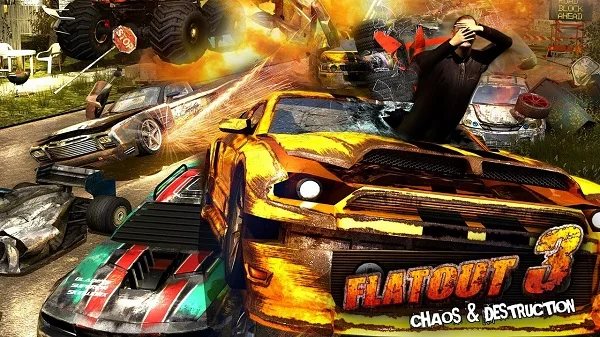 Game FlatOut 3: Chaos & Destruction là một trò chơi đua xe hấp dẫn