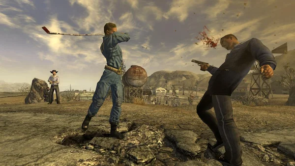 Fallout: New Vegas có hệ thống kẻ thù đa dạng, đáng gờm từ sinh vật biến dạng đến những kẻ thù con người