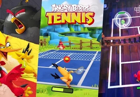 Game Angry Birds Tennis – Thể thao quần vợt hài hước