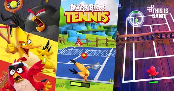 Đồ họa trong game Angry Birds Tennis tiếp tục giữ nguyên phong cách độc đáo và màu sắc