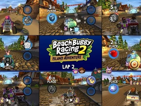 Game Beach Buggy Racing 2 – Phiêu lưu trong những chặng đua