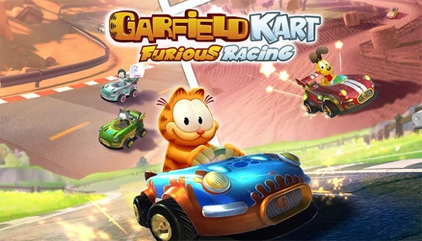 Garfield Kart: Furious Racing thuộc thể loại đua xe hài hước