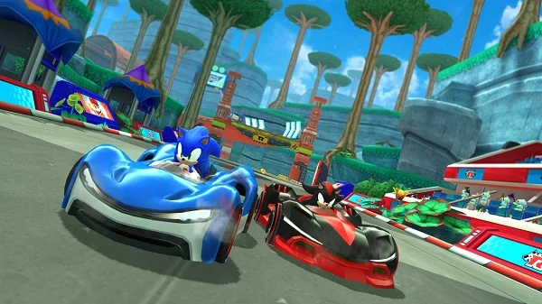 Gameplay của Sonic Racing tập trung vào cuộc đua độc đáo và cạnh tranh
