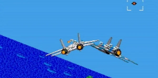 Game After Burner là một trò chơi điện tử với đồ họa mô phỏng máy bay chiến đấu
