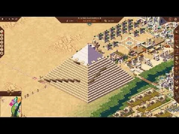 Trong Call of the Pharaoh, mục tiêu chính của người chơi là xây dựng một kim tự tháp đồ sộ