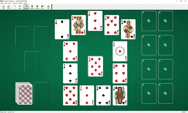 Casket là một trò chơi bài solitaire thú vị với bố cục độc đáo