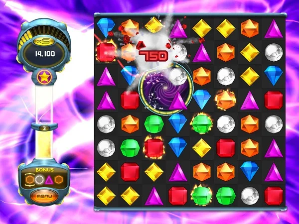 Game Bejeweled Twist giữ nguyên cốt truyện của Bejeweled