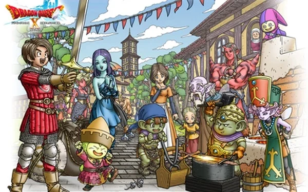 Gameplay của Dragon Quest X Online mang đến một trải nghiệm thú vị