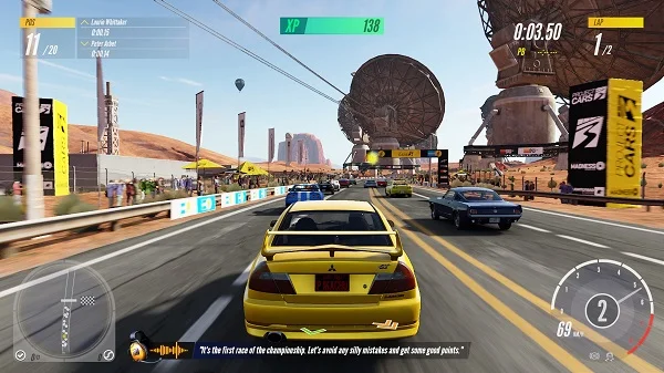 Gameplay trong game Project CARS 3 tập trung vào trải nghiệm đua xe mô phỏng