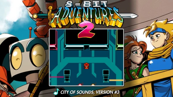 Đồ họa và âm thanh trong Game 8-Bit Adventures 2 mang lại một trải nghiệm hoài niệm và độc đáo