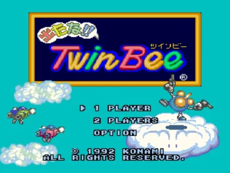 Game Detana!! TwinBee – Game bắn súng cuộn theo chiều dọc