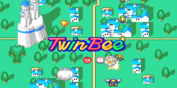 Game Detana!! TwinBee có đồ họa và âm thanh tối giản
