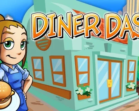 Game Diner Dash quản lý nhà hàng, phục vụ khách hàng hay